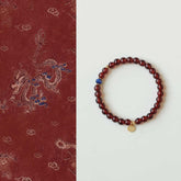 Zhuyao Hong | Garnet & Kyanite Bracelet – Love & Protection